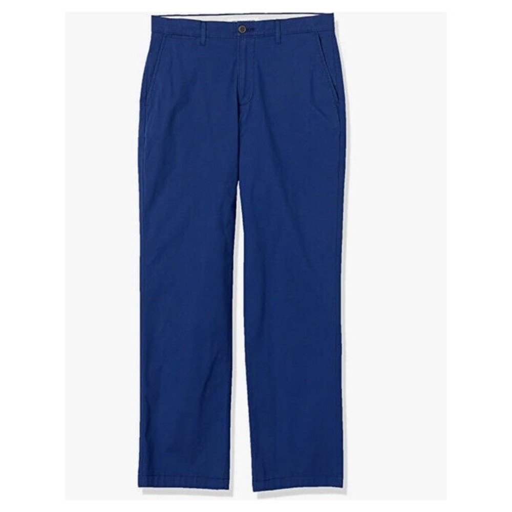 Mens Chino Pants Navy Size 32W x 31 L Regular fit Lightweight